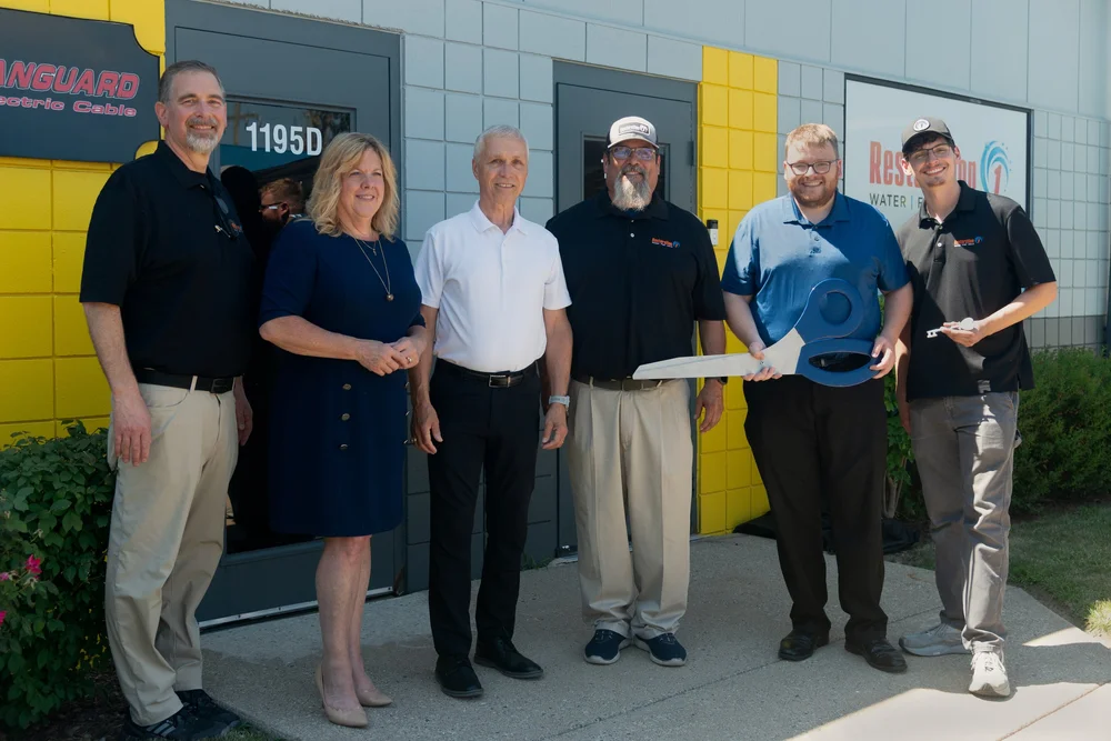 Ribbon cutting for Restoration 1 in Clawson